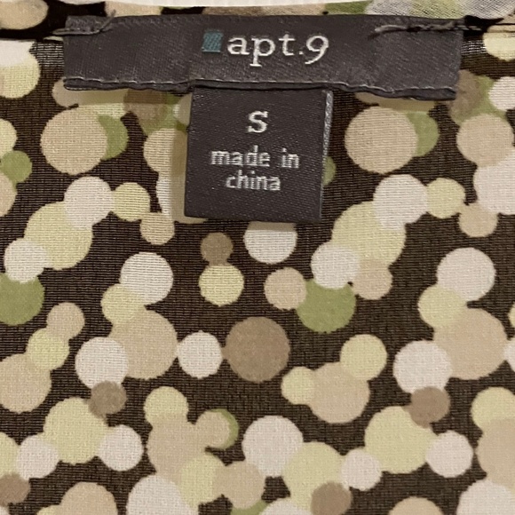 Woman’s Blouse Cap Sleeve Silk Tie Sz S - Picture 5 of 8